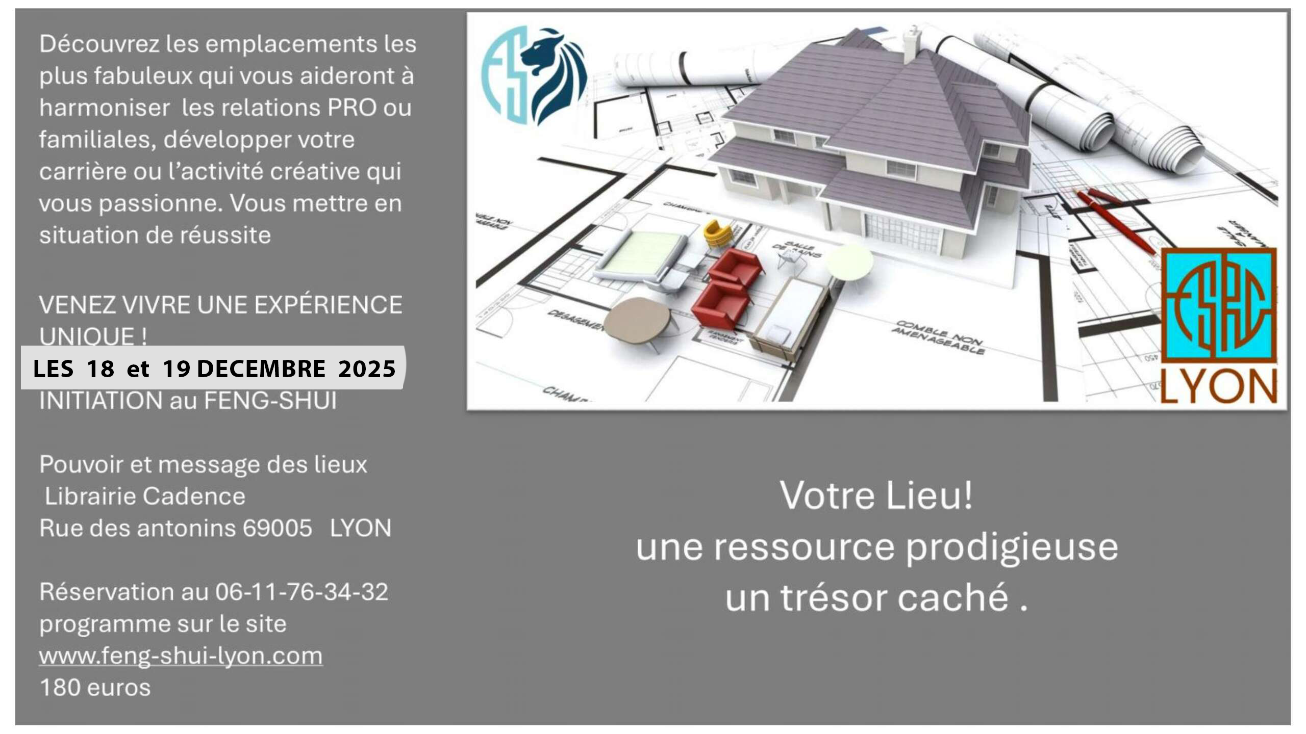 ATELIERS FENG SHUI  INITIATION