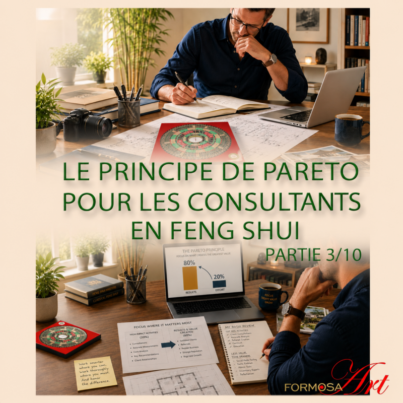 le principe de Pareto pour les consultants Feng Shui