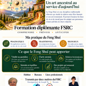Parcours Feng shui « exclusivité » transmission avec Isabella OBRIST